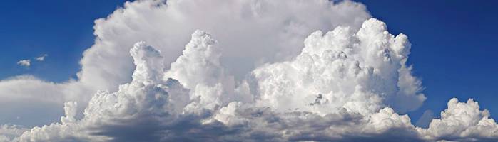 Cumulus-Wolkenformation - Quelle: Wikimedia