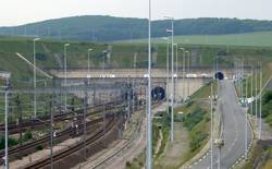 Der Eurotunnel - Quelle: Wikipedia